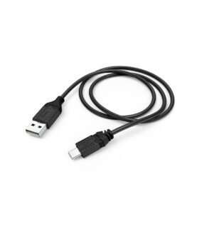 Hama-USB Charging Cable for PS5, 0.75 m Black