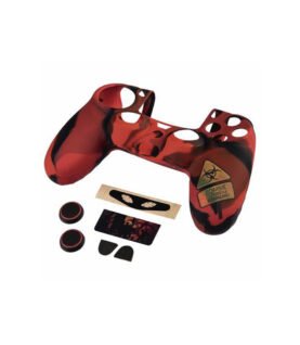 Hama 7-In-1 Accessories Set for the Dualshock 4 Controller PS4- Red