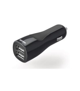 Hama 2-Port USB Car Charging Adapter for Tablets, 5 V/4.8 A, Black