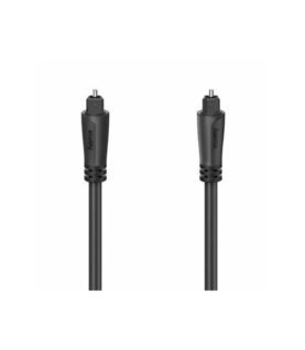 Hama Audio Optical Fibre Cable, ODT Plug (Toslink), 1.5 m Black