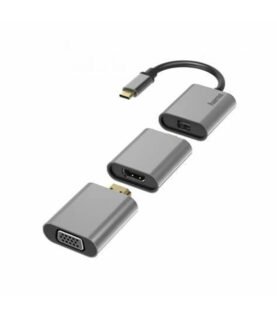Hama 6 in1 Video Adapter, "Connect2Go", USB-C, Mini-DisplayPort, HDMI™, VGA