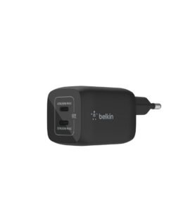 Belkin BoostCharge PRO Dual 45W USB-C PD  GaN with PPS black