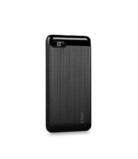 ttec PowerSlim LCD 20.000 mAh Powerbank With USB-C Input/Output-Black