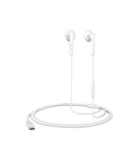 ttec Rio 2 USB-C Stereo In Ear Headset with Mic-White